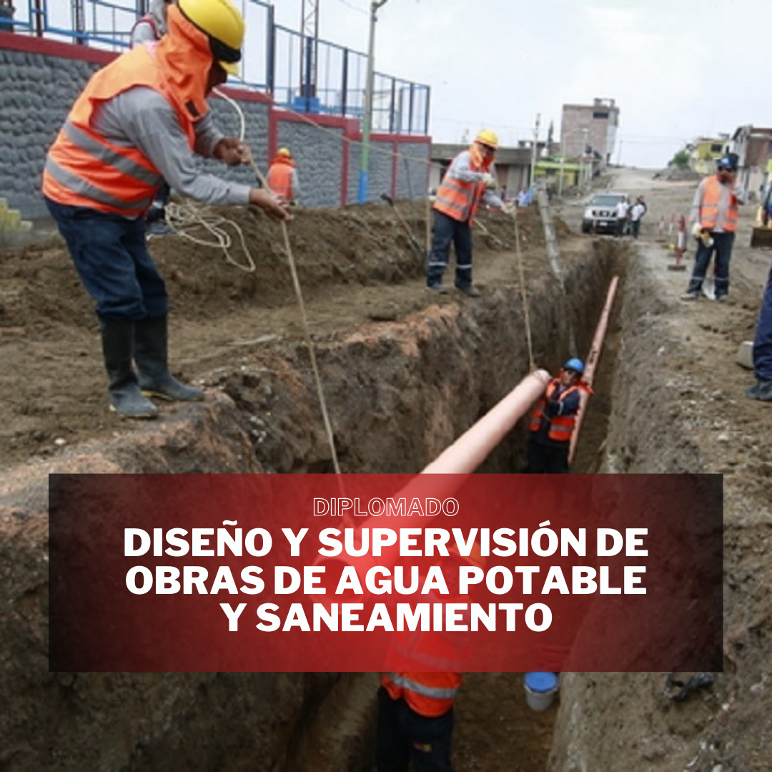 DISEÑO Y SUPERVISIÓN DE OBRAS DE AGUA POTABLE Y SANEAMIENTO