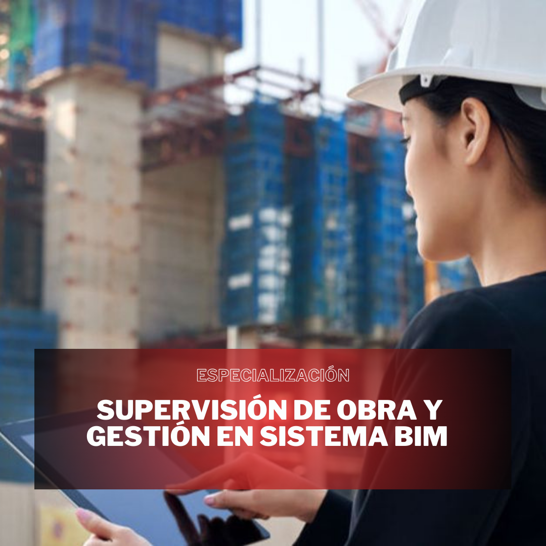 SUPERVISIÓN DE OBRA Y GESTIÓN EN SISTEMA BIM
