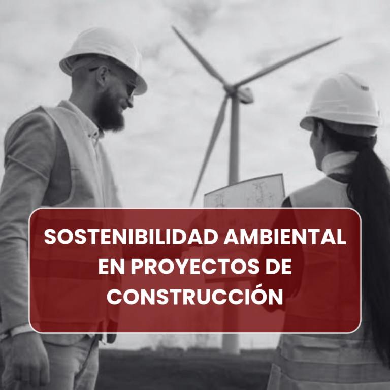 SOSTENIBILIDAD AMBIENTAL EN PROYECTOS DE CONSTRUCCIÓN